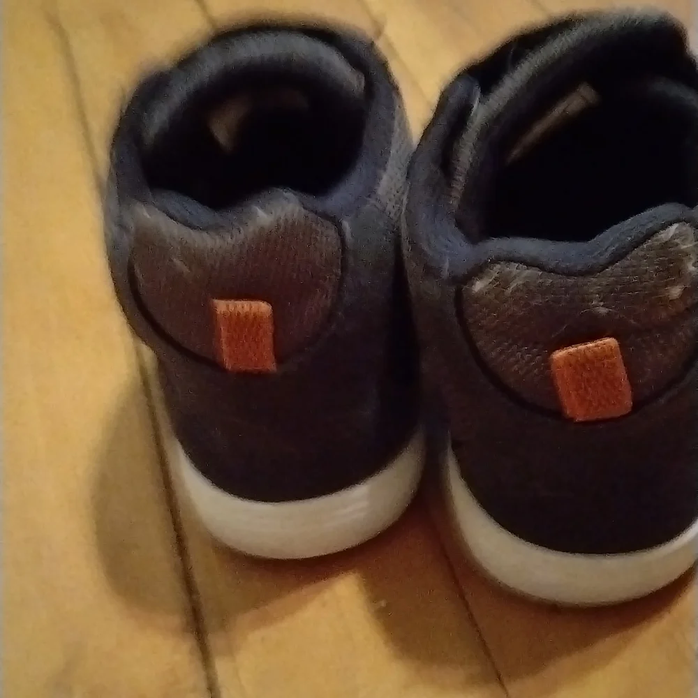 Oshkosh Kids Black and Orange Shoes